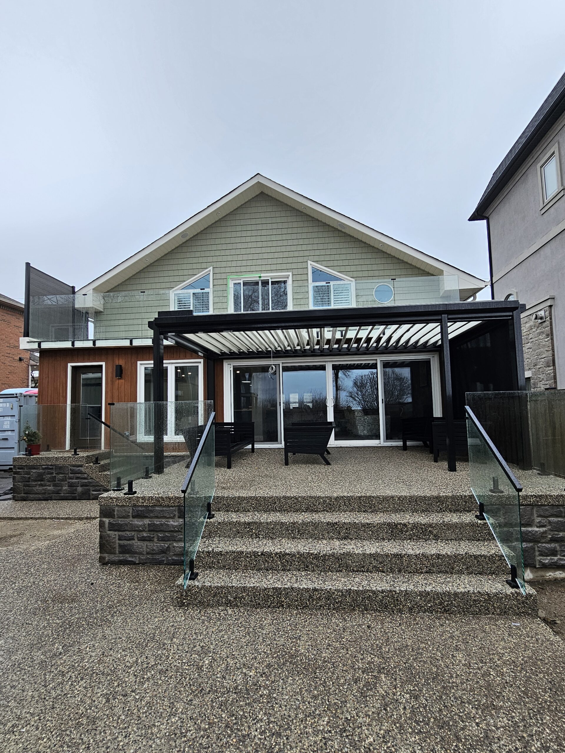 Residential front entrance