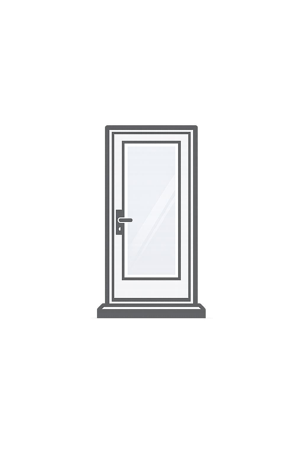 Fiberglass door