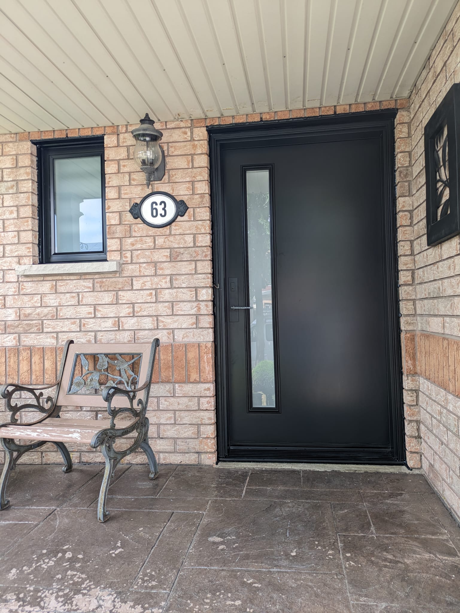 Newly installed windows and doors
