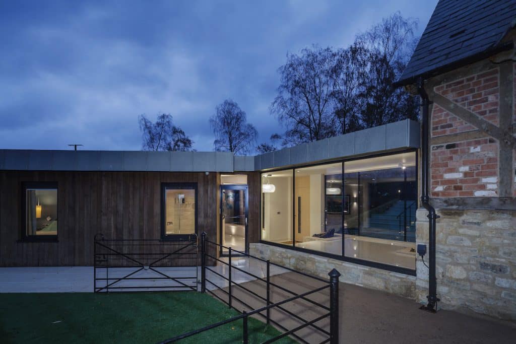 Bright casement window overlooking a garden